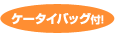 ケータイバッグ付き