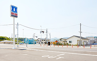 ローソン坂元駅前店の周辺には復興住宅が建てられています