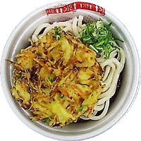 レンジかき揚げうどん200