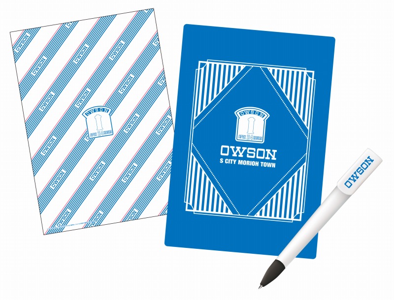 OWSON2017セット(オリジナルA4バインダー、オリジナルボールペン、オリジナルミニノート)