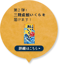 第2弾：寿司三陸産鮭いくらを届けます！