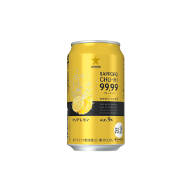サッポロビール99.99〈フォーナイン〉クリアレモン350ml