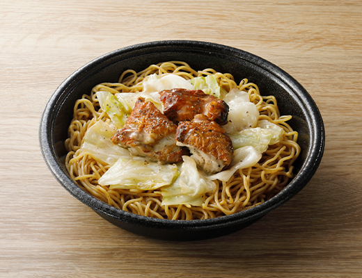 スパイシー塩焼そば（骨付鳥味）