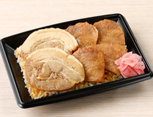 バーベキュー＆チャーシュー弁当