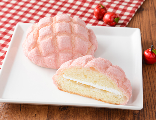 りんごのメロンパン（ジャム＆ホイップ）