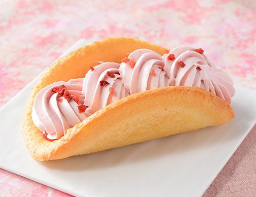 いちごのオムレット