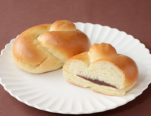 むぎゅっと生ベーグル　あんバター