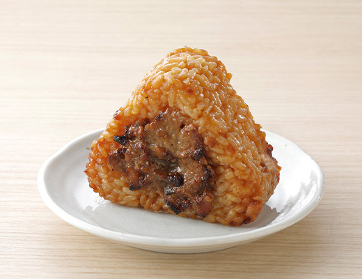 焼肉焼おにぎり（焼肉のタレ「七代目こばやし」使用）