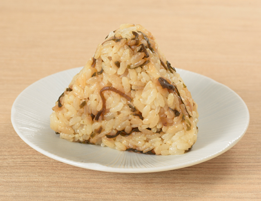 塩昆布おにぎり