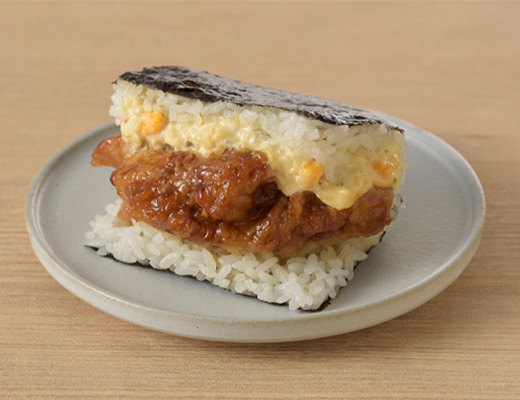 具！おにぎり　タルタルのチキン南蛮　　