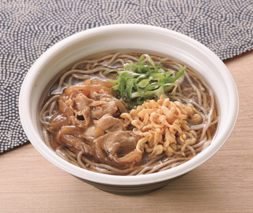 石臼挽きそば粉使用 豚肉そば