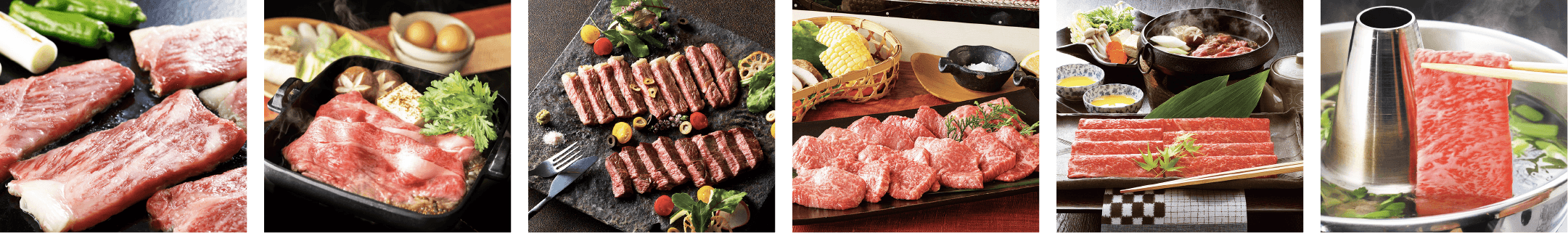 各６県の特選お肉の写真