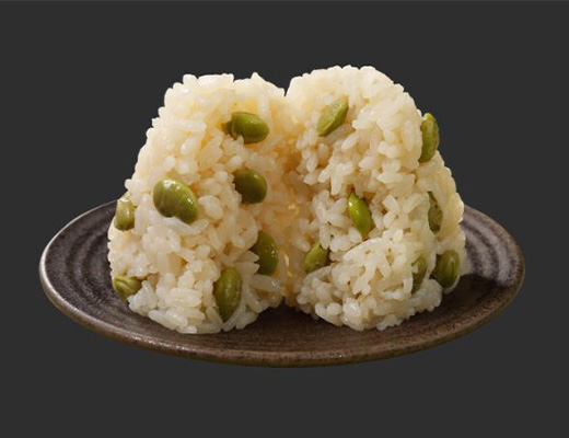 殿様のだだちゃ豆おにぎり