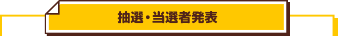 抽選・当選者発表