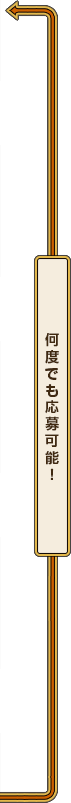 何度でも応募可能！