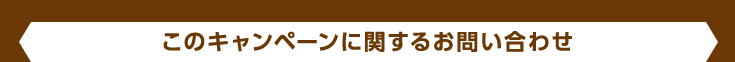 このキャンペーンに関するお問い合わせ