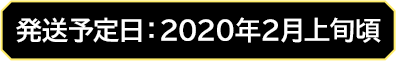 発送予定日：2020年2月上旬頃