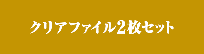 クリアファイル 2枚セット