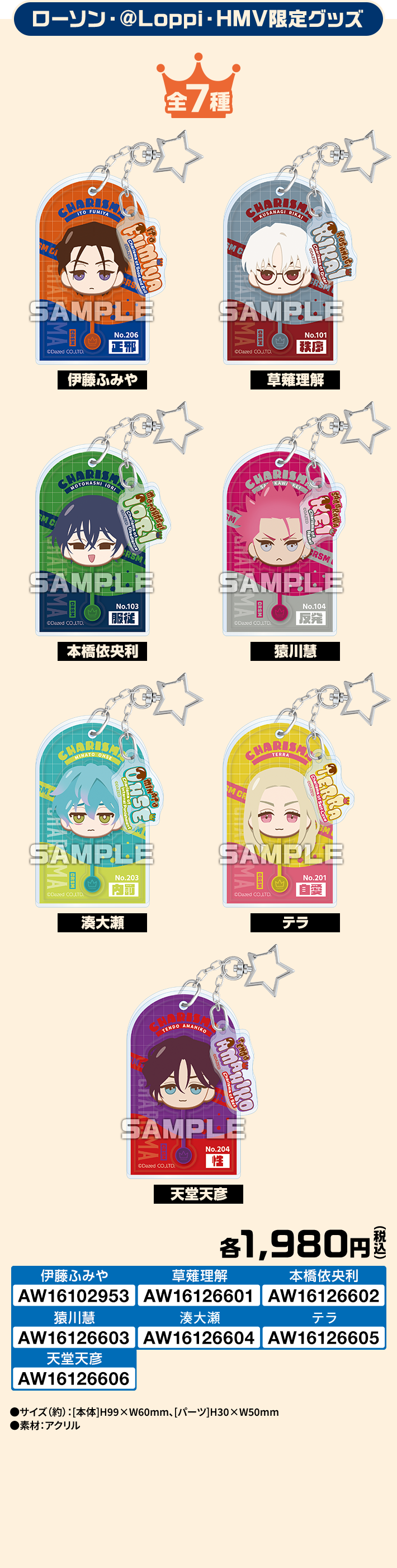ローソン・@Loppi・HMV限定グッズ