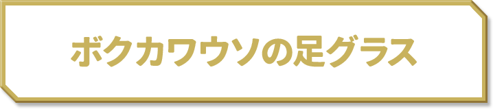 ボクカワウソの足グラス