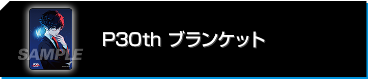 P30th ブランケット