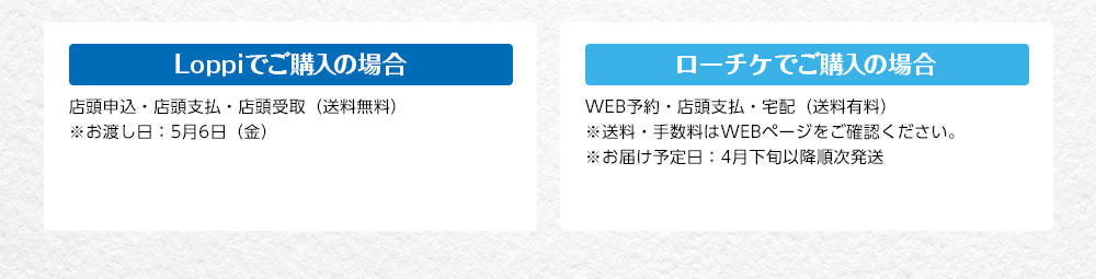 Loppiでご購入の場合 ローチケでご購入の場合