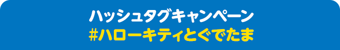 ハッシュタグキャンペーン #ハローキティとぐでたま