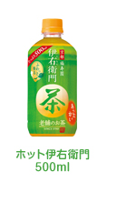 ホット伊右衛門500ml