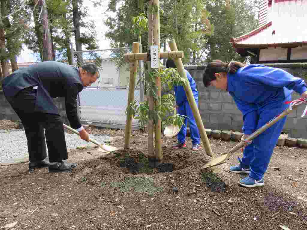 山梨県南アルプス市立落合小学校