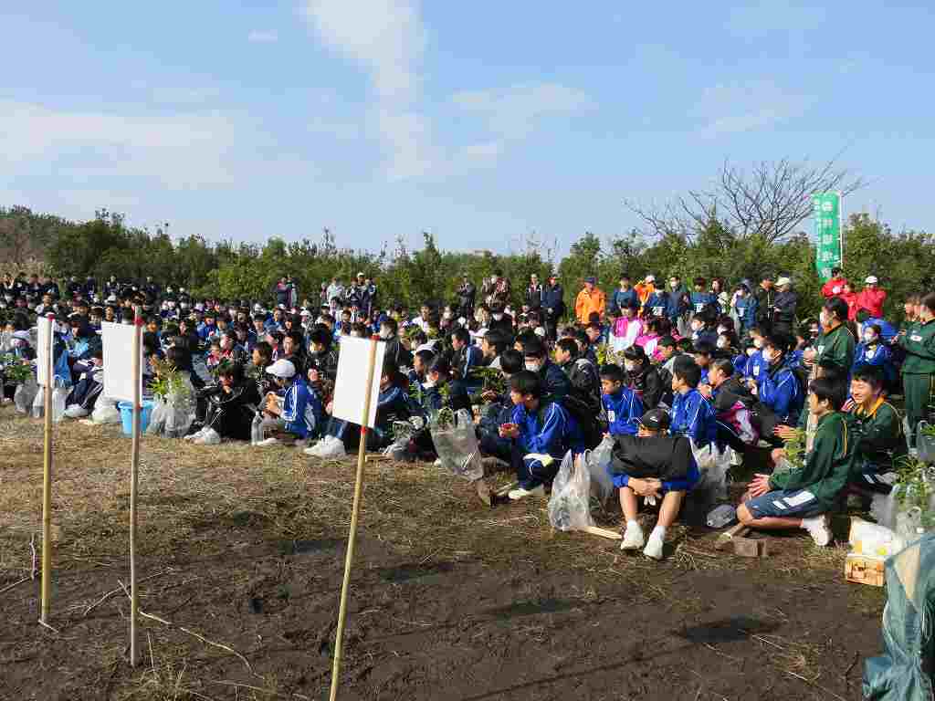  鹿児島県鹿児島市桜島　第18回桜島どんぐりころころ植樹祭