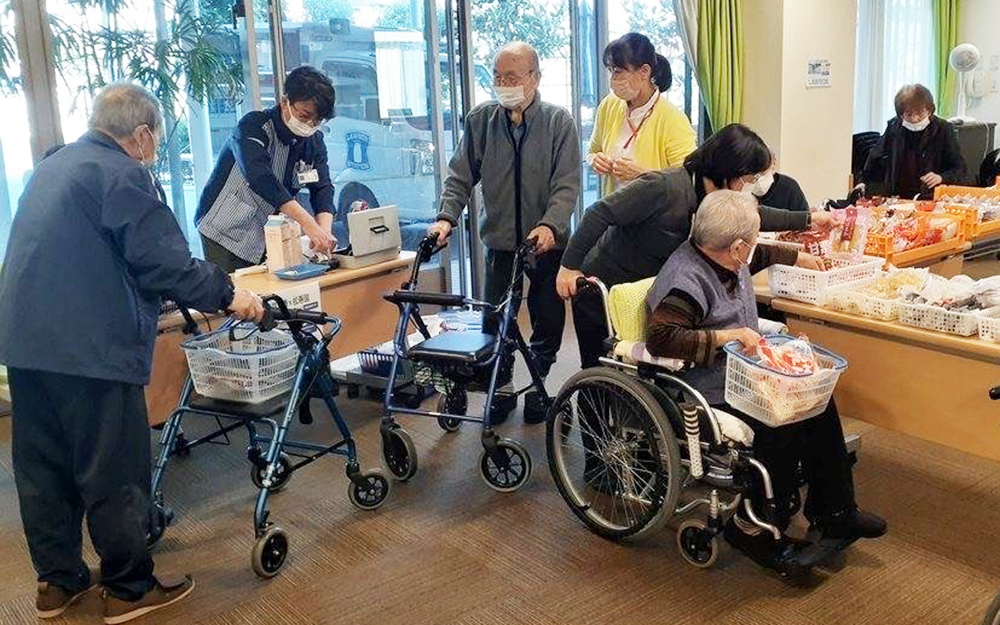 介護施設の様子