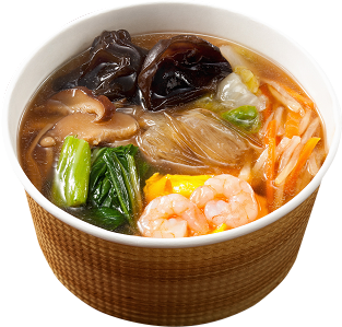 10品目の中華スープ 気仙沼産フカヒレ入り(税込価格399円)