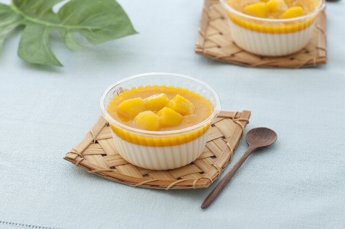 夏仕様の「プレミアム マンゴー杏仁豆腐」 発売 | ニュースリリース