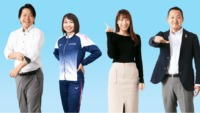 ローソンの従業員の方々