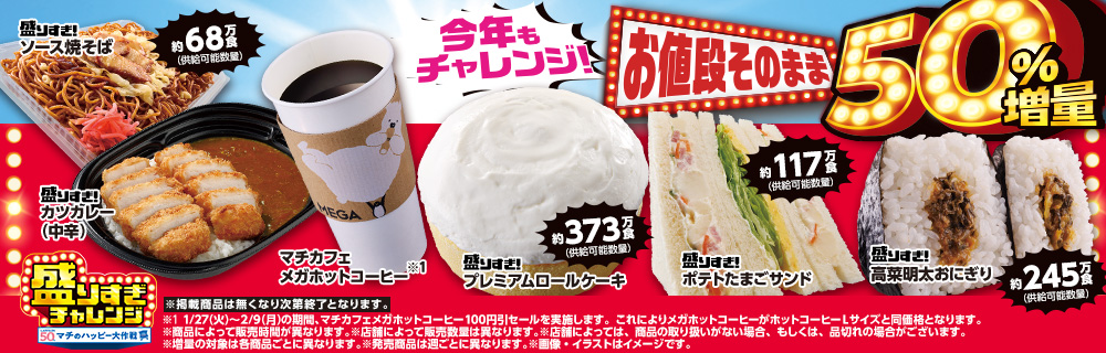 盛りすぎチャレンジ