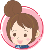 当社の返答を伝える当社キャラクターのあきこちゃんのアイコン