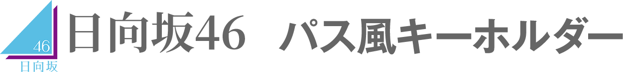日向坂46 パス風キーホルダー
