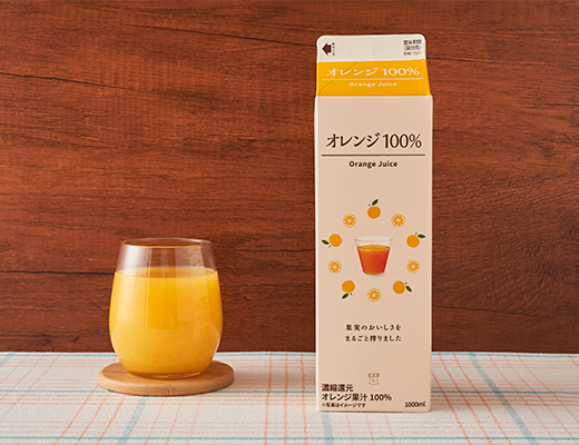 オレンジ100％　1000ml