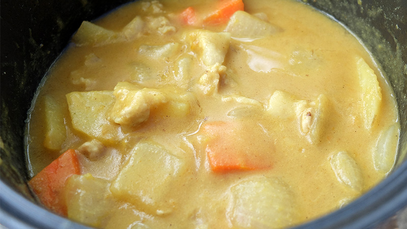 キャンプで作るカレー