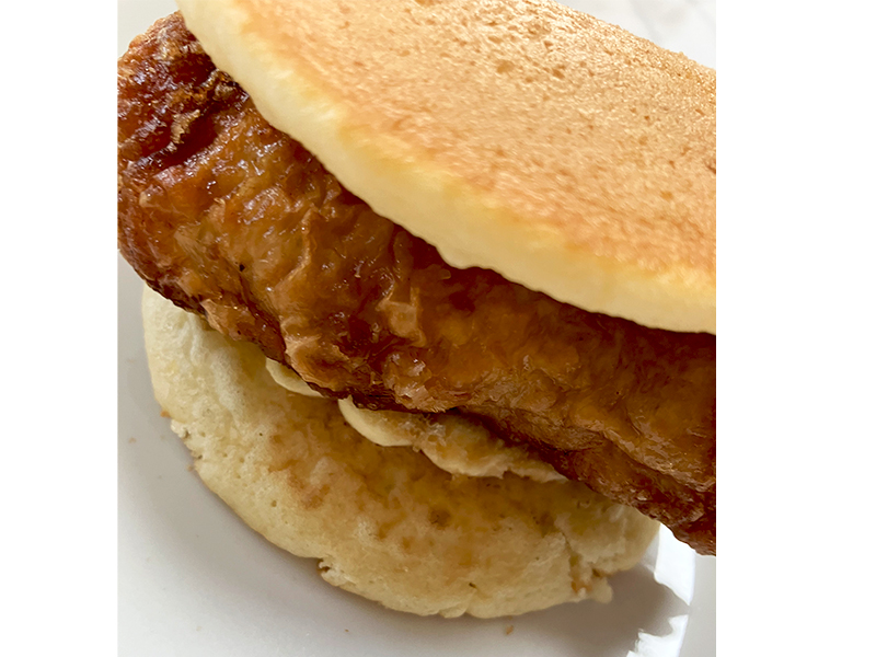 ふわもちメープルシロップバーガー