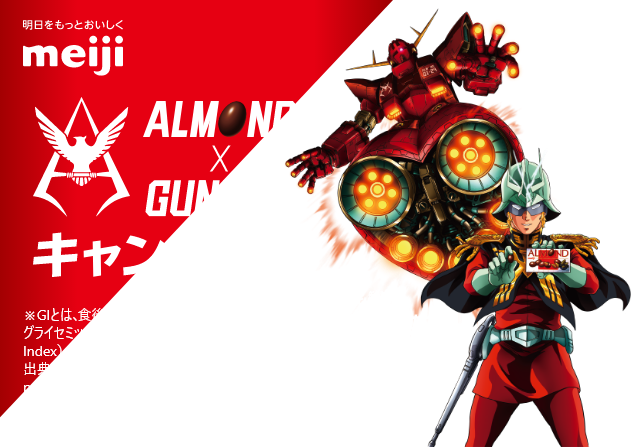Almond Gundam キャンペーン ローソン