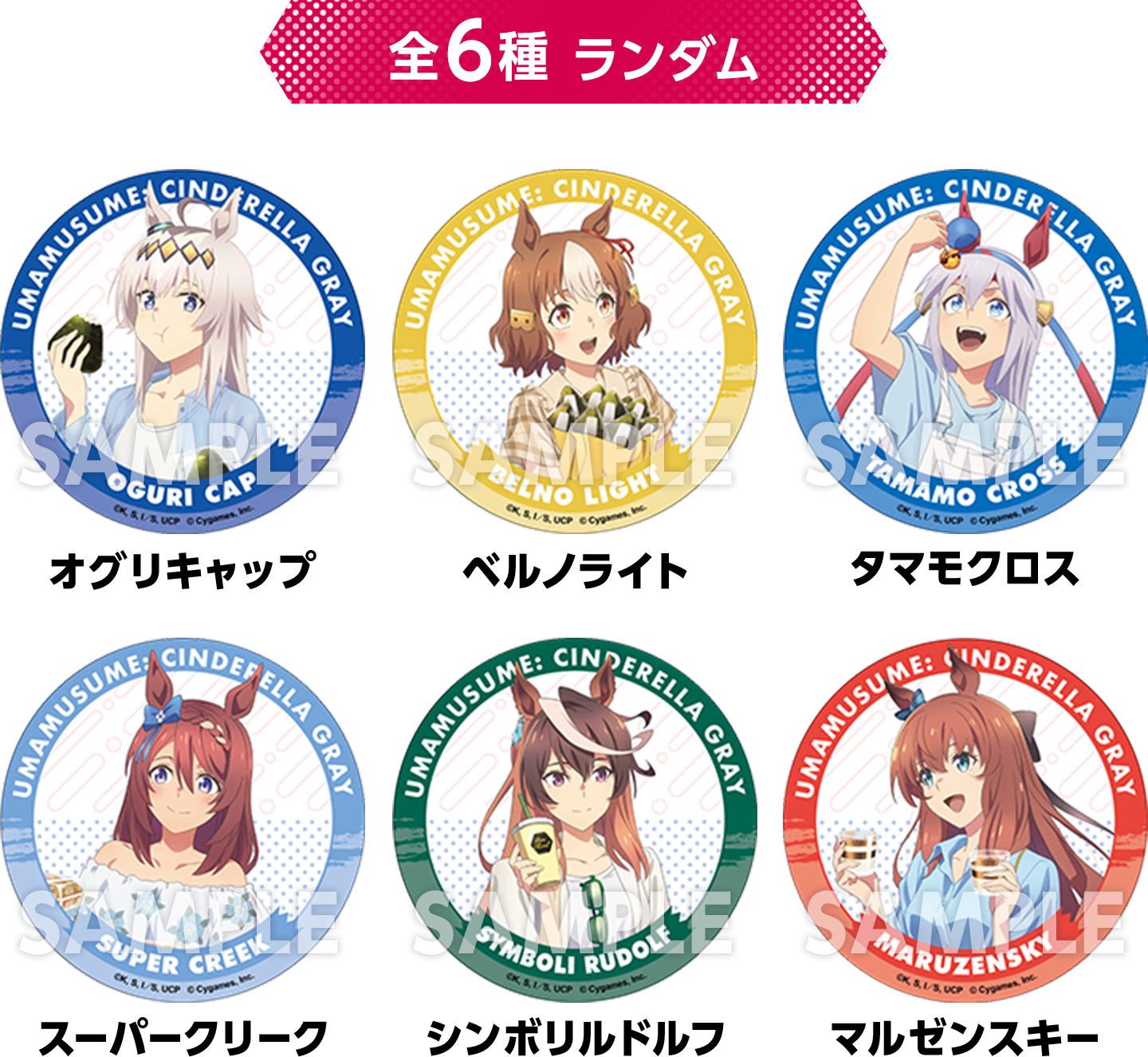全6種 ランダム