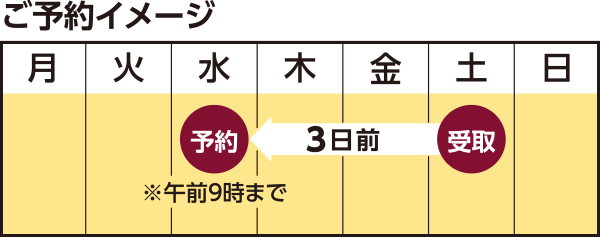 ご予約イメージ