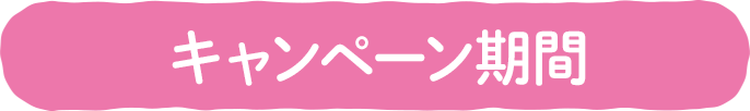 キャンペーン期間