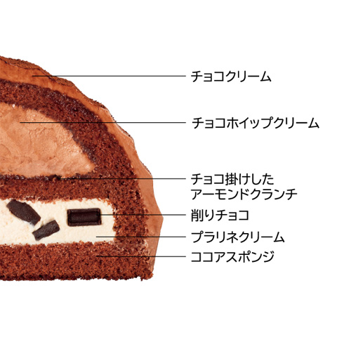 ザクザクチョコボンブ 5号