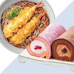 そば・スイーツ