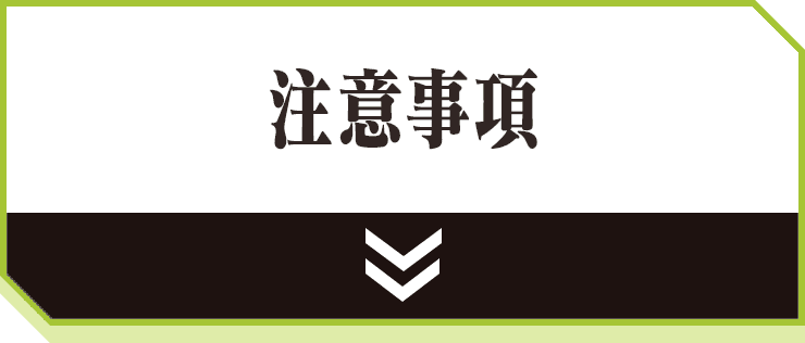 注意事項