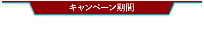 キャンペーン期間 2024.2.27(火)朝7時〜3.11(月) ※または景品がなくなり次第終了となります。
