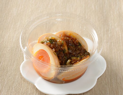 ねぎだれで食べる　旨辛たまご