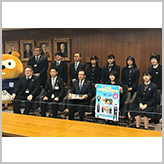 北海道札幌東商業高等学校の生徒さんと共同…